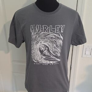 Hurley Charcoal Surf Graphic Tee